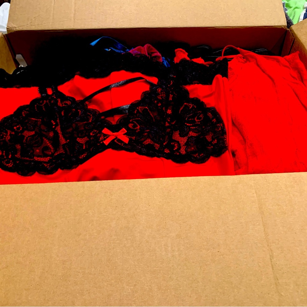 Box of Lingerie Mostly One Size